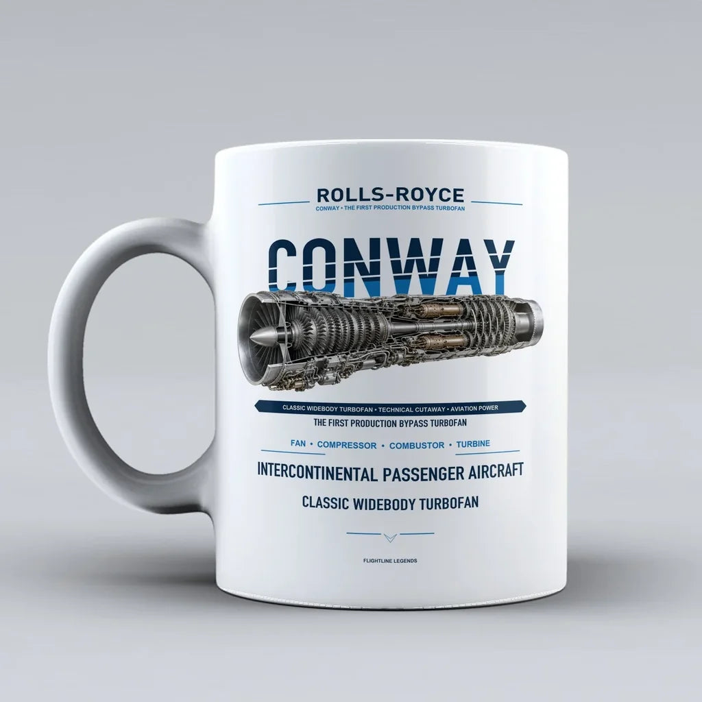 Mug design on white conway