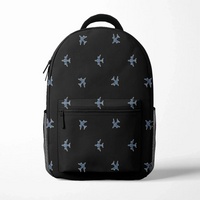 Thumbnail for Nice Airplanes (4 Colors) aviation print backpack, durable polyester.