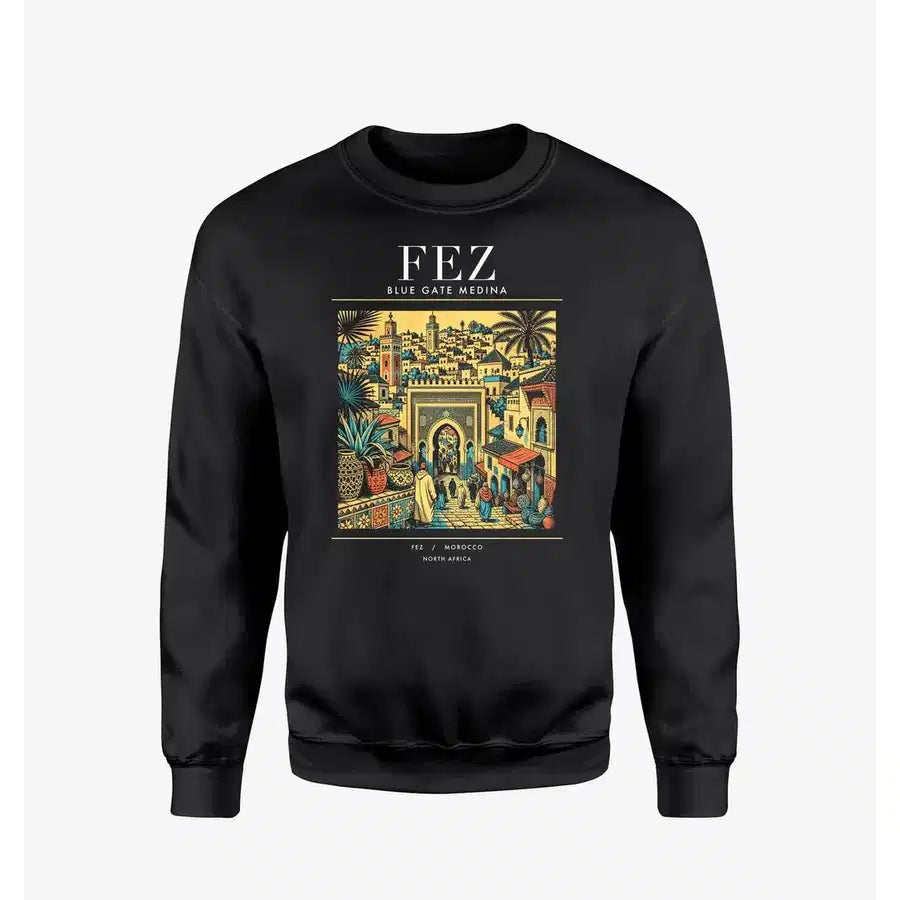FEZ - Poster - Sweatshirt - Black
