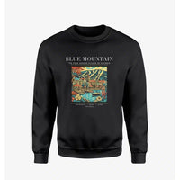 Thumbnail for BLUE MOUNTAIN - Poster - Sweatshirt - Black