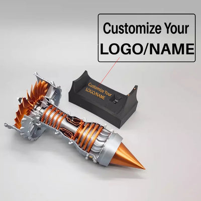 Customisable Airplane Turbine Engine Model