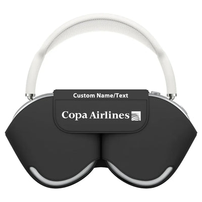Copa Airlines aviation design on AirPods Max case for AirPods Max.