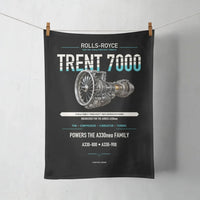 Thumbnail for TRENT 7000 design on black towel