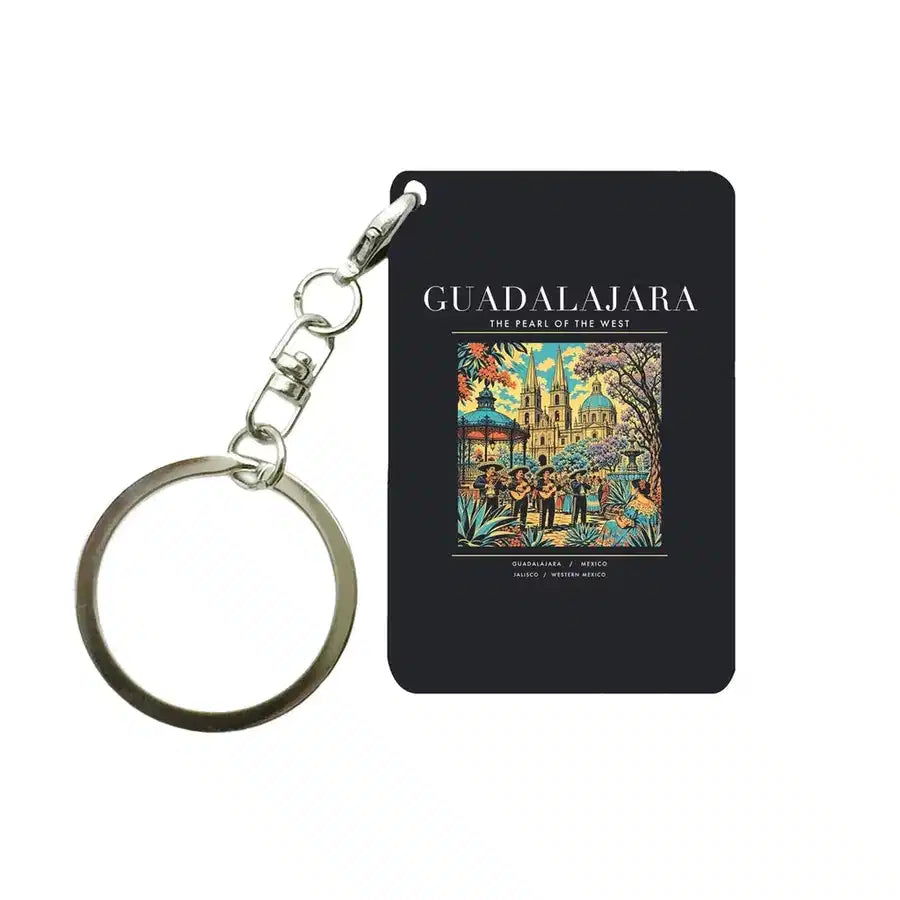 GUADALAJARA - Poster - Key Chain - Black