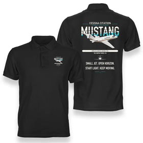 Cessna Citation Mustang Premium Polo T-Shirts