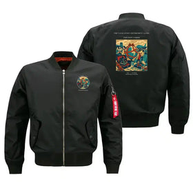 The Navigator's Retirement Globe Bomber Jacket