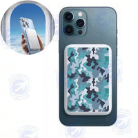 Thumbnail for Military Camouflage Green aviation design on durable casing with MagSafe ring MagSafe powerbank.