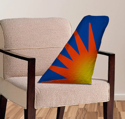 Allegiant Air Airlines aviation design on soft polyester filling aircraft tail pillow.