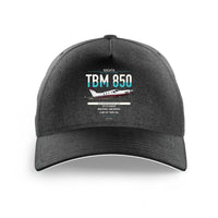 Thumbnail for Socata TBM 850 design on black printed hat
