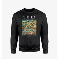 Thumbnail for TIMIKA - Poster - Sweatshirt - Black
