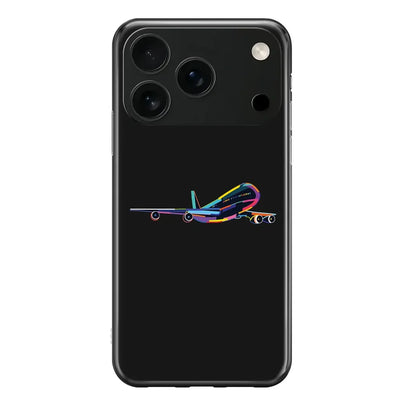 Multicolor Airplane iPhone Case