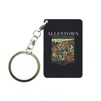 Thumbnail for ALLENTOWN - Poster - Key Chain - Black