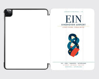 Thumbnail for Eindhoven Airport (EIN) design on white ipad tablet case