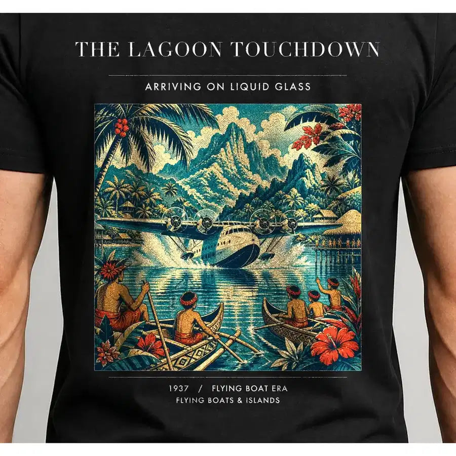 VINTAGE G4181 - The Lagoon Touchdown - Cover