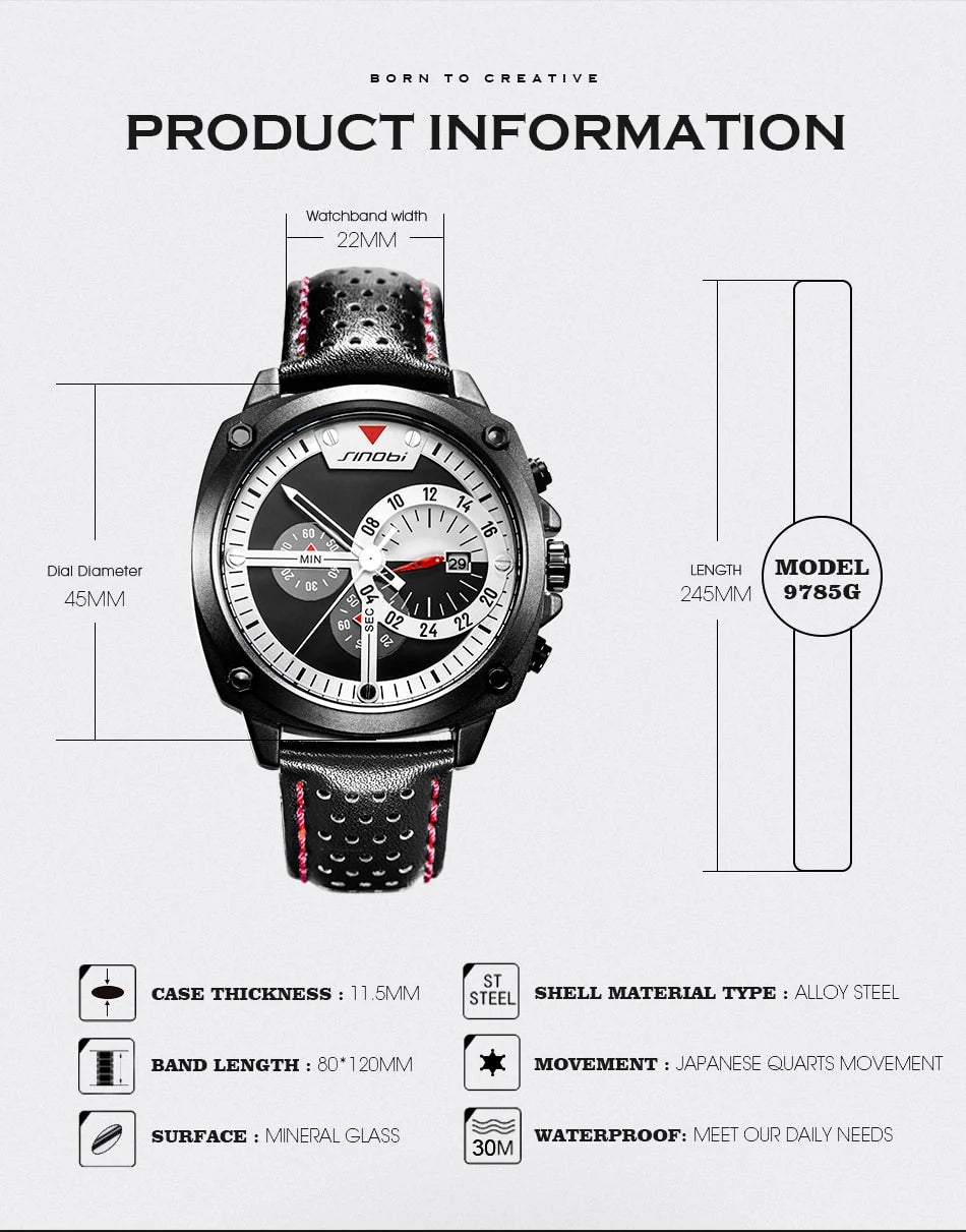 Classic aviator pilot watch from Aviation Shop