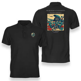 The Mechanic's Lunch Whistle Premium Polo T-Shirts