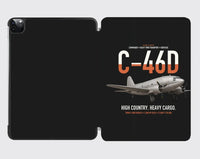 Thumbnail for C-46D Commando design on black ipad tablet case