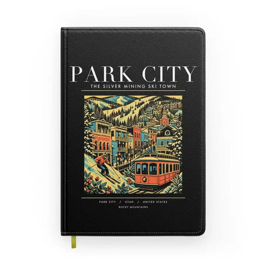 PARK CITY - Poster - Notebook - Black