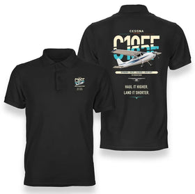 Cessna A185F Skywagon Premium Polo T-Shirts