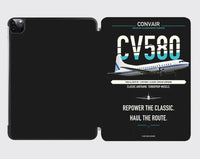 Thumbnail for Convair 580 design on black ipad tablet case