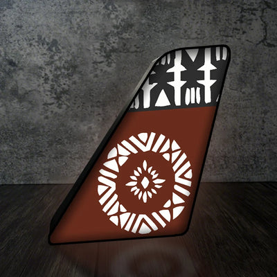 FijiAirways Airlines Led Aircraft Tail aviation themed 3D aircraft tail lamp, premium acrylic with LED.