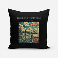 Thumbnail for VINTAGE G4109 - The Crosswind Masters - Designed Pillows design on black