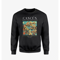 Thumbnail for CANCÚN - Poster - Sweatshirt - Black