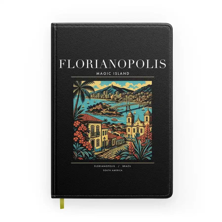 FLORIANOPOLIS - Poster - Notebook - Black