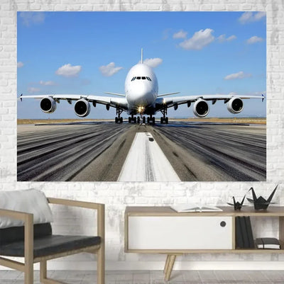 Mighty Airbus A380 canvas - 1 Piece