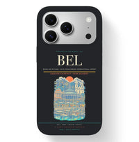Thumbnail for Belem Airport (BEL) design on black iPhone 17 Pro MagSafe case