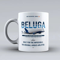 Thumbnail for A300-600ST BelugaST Mug design on white airbus