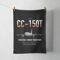 Thumbnail for Airbus CC-150T Polaris design on black towel