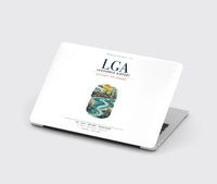 Thumbnail for New York LaGuardia Airport (LGA) design on white MacBook case