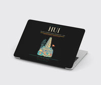 Thumbnail for Phu Bai International Airport (HUI) design on black MacBook case