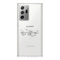 Thumbnail for How Planes Fly Transparent Silicone Samsung Case