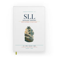 Thumbnail for Salalah Airport (SLL) design on white notebook
