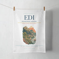 Thumbnail for Edinburgh Airport EDI - Firth Stone Heather Crest - White