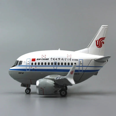 Cartoon Boeing B737MAX Air China Alloy Airplane Model