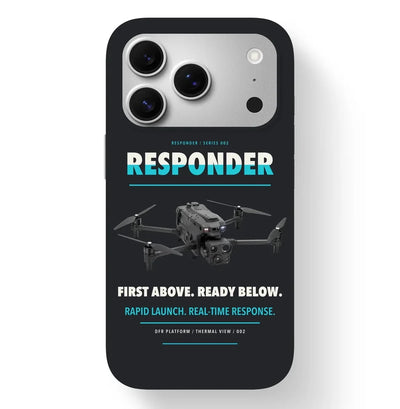 BRINC Responder Case design on black iphone case