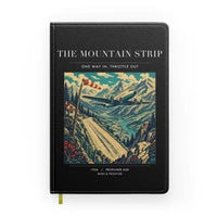 Thumbnail for VINTAGE G4196 - The Mountain Strip - Designed Notebooks design on black
