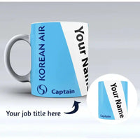 Thumbnail for Korean Airlines Designed Ceramic White Mugs - view 1