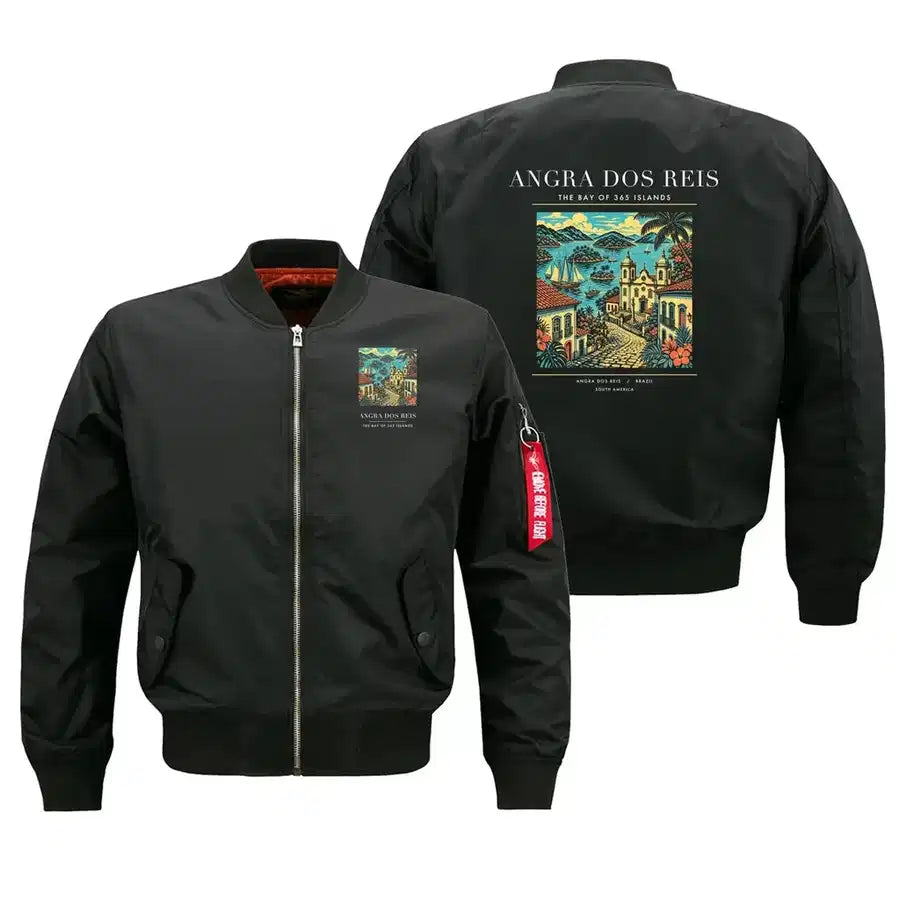 ANGRA DOS REIS - Poster - Bomber Jacket - Black