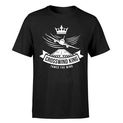 Crosswind King aviation t-shirt – Black
