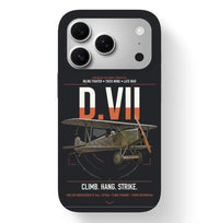 Thumbnail for Fokker D.VII design on black magsafe iphone case, for iPhone 17 Pro