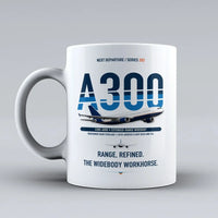 Thumbnail for A300-600R Mug design on white airbus