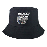 Thumbnail for Boeing 737+Text & CFM LEAP-1 Engine summer hat - black