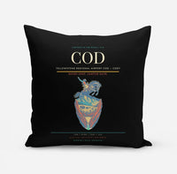 Thumbnail for Yellowstone Regional Airport (COD) design on black pillow