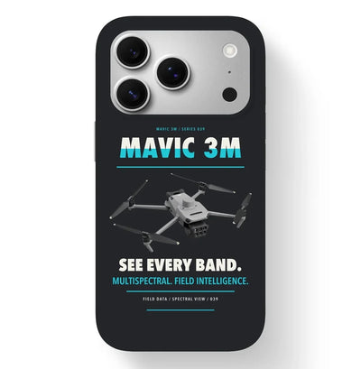 DJI Mavic 3 Multispectral Case design on black iphone case