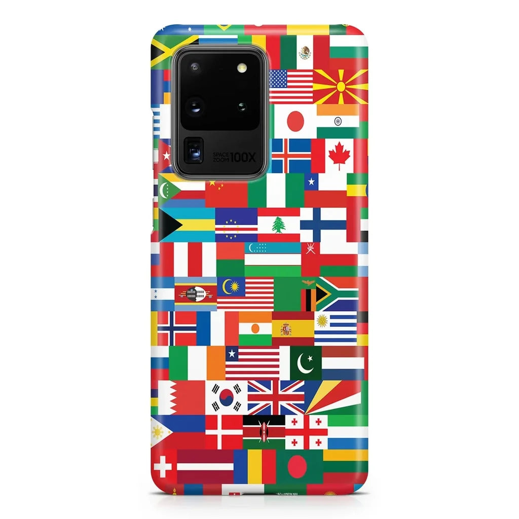 World Flags Samsung Case