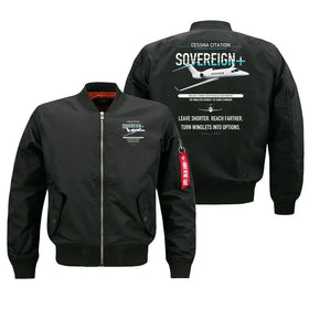 Cessna Citation Sovereign+ Bomber Jacket